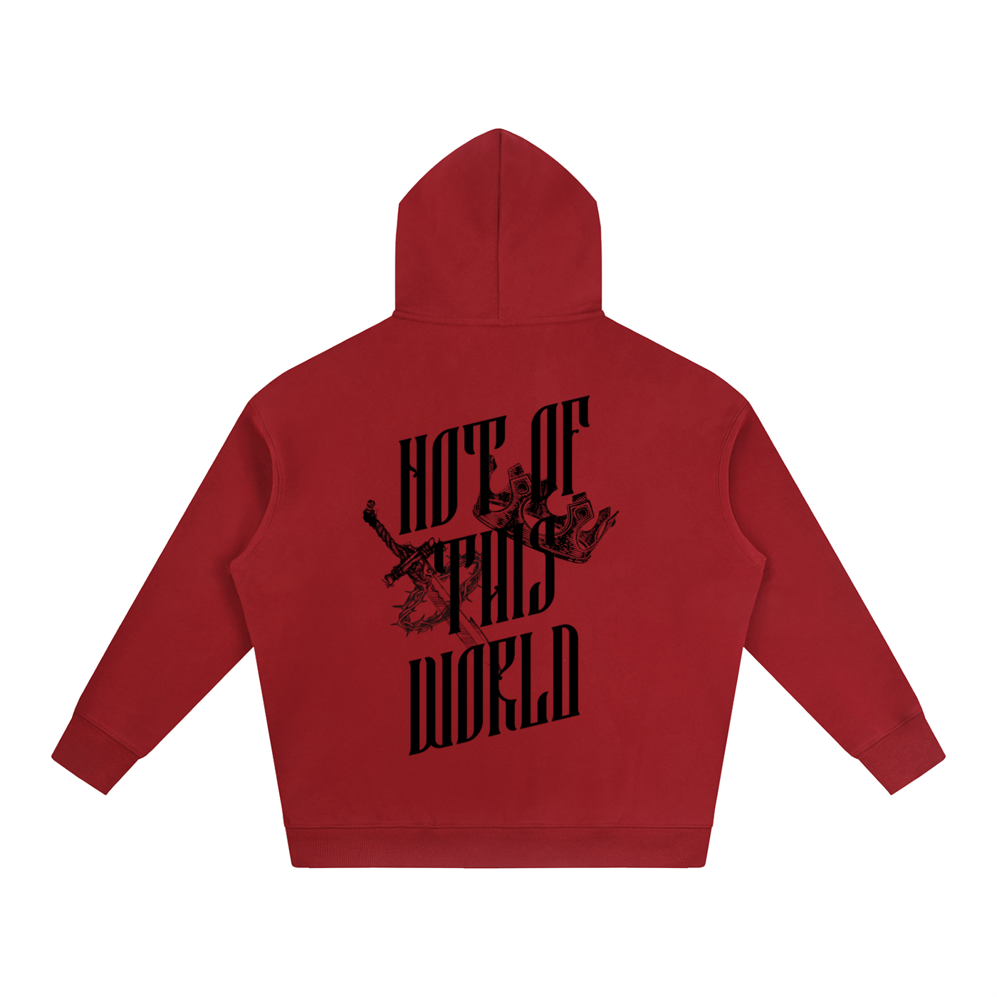 “NOT OF THIS WORLD” Oversize Hoodie
