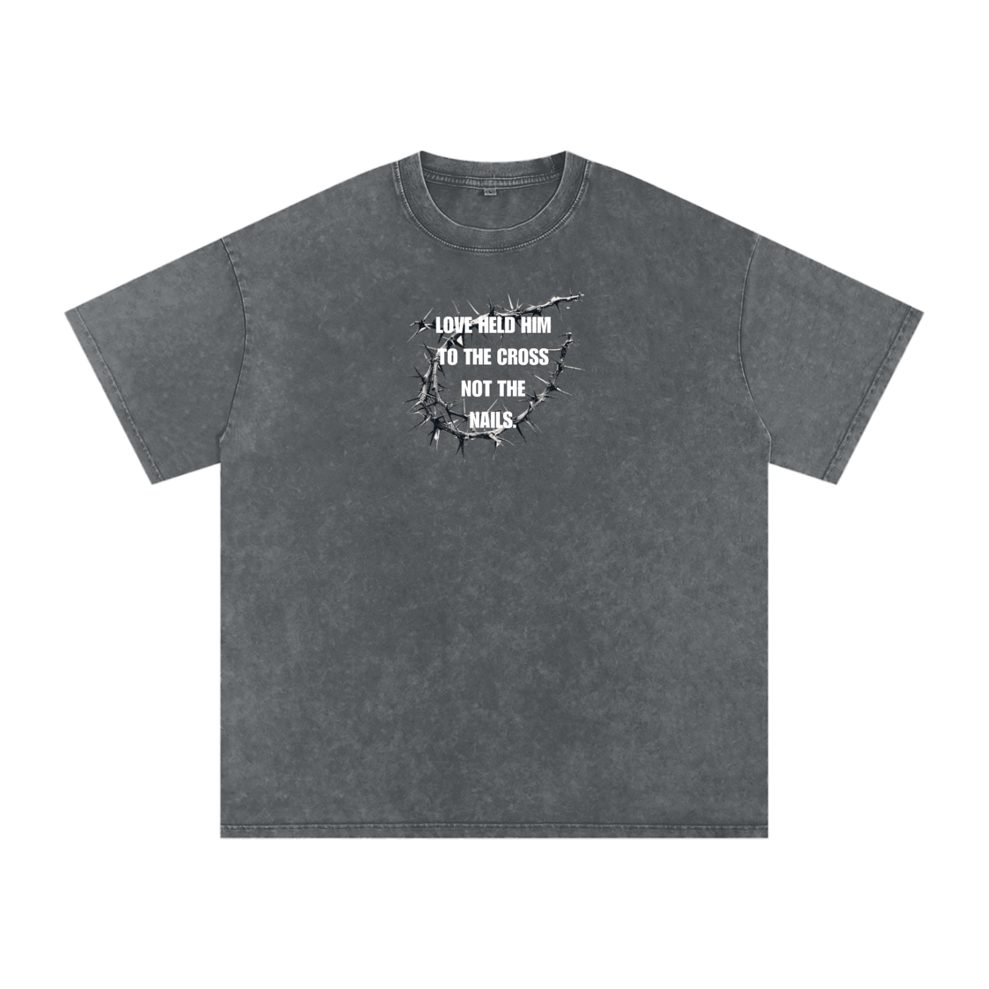 “THORNS” Oversized Cotton T-Shirt