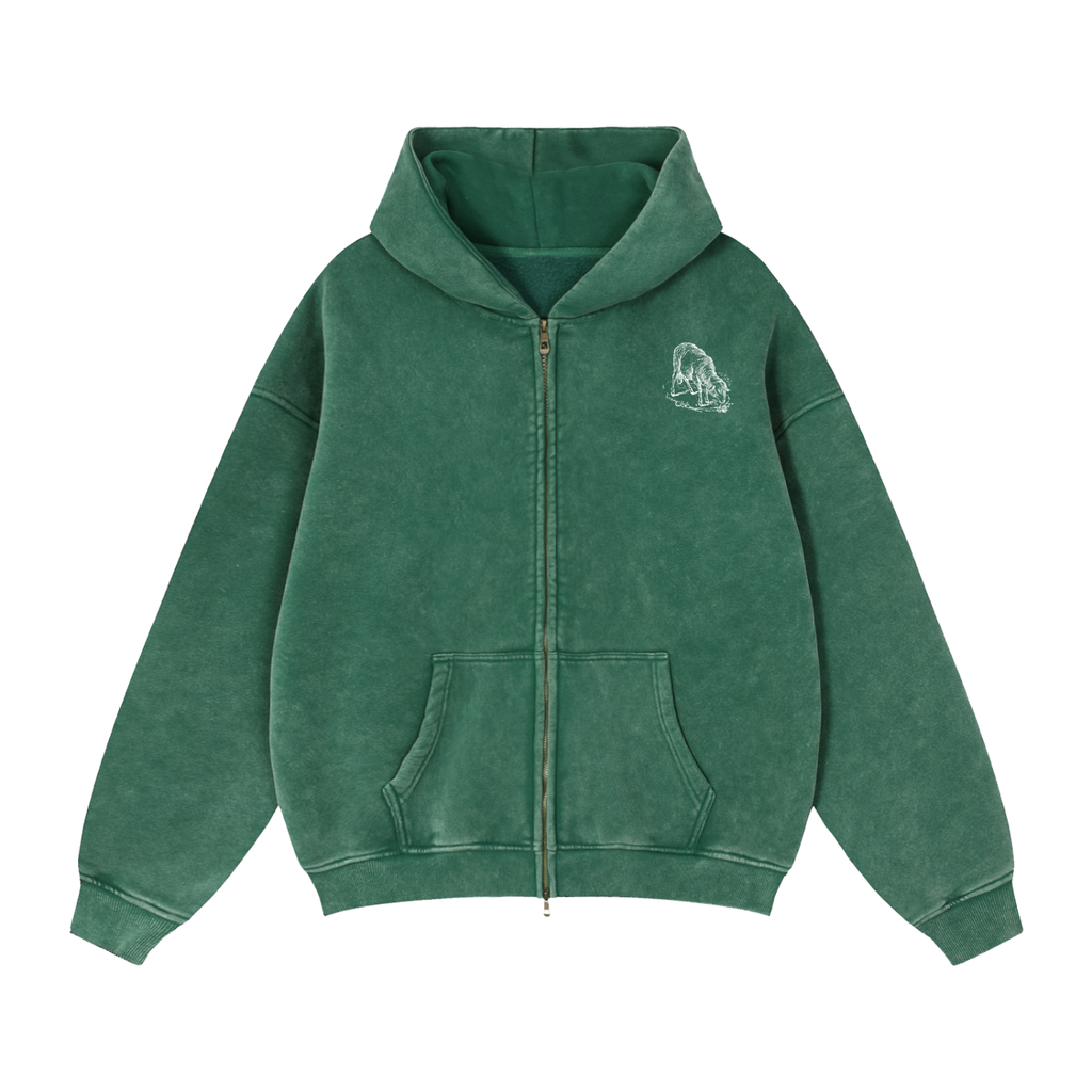 “99” Zip-Through Hoodie