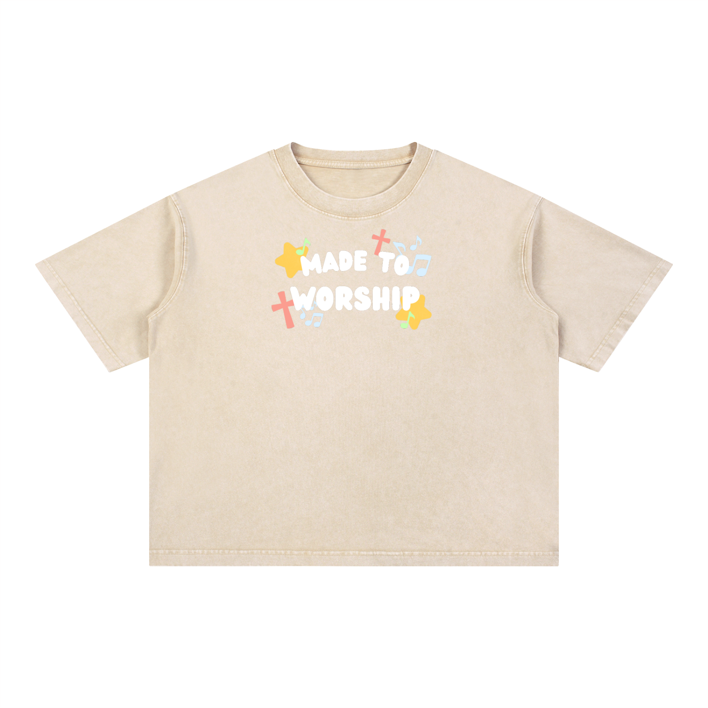 “WORSHIP” Boxy T-Shirt