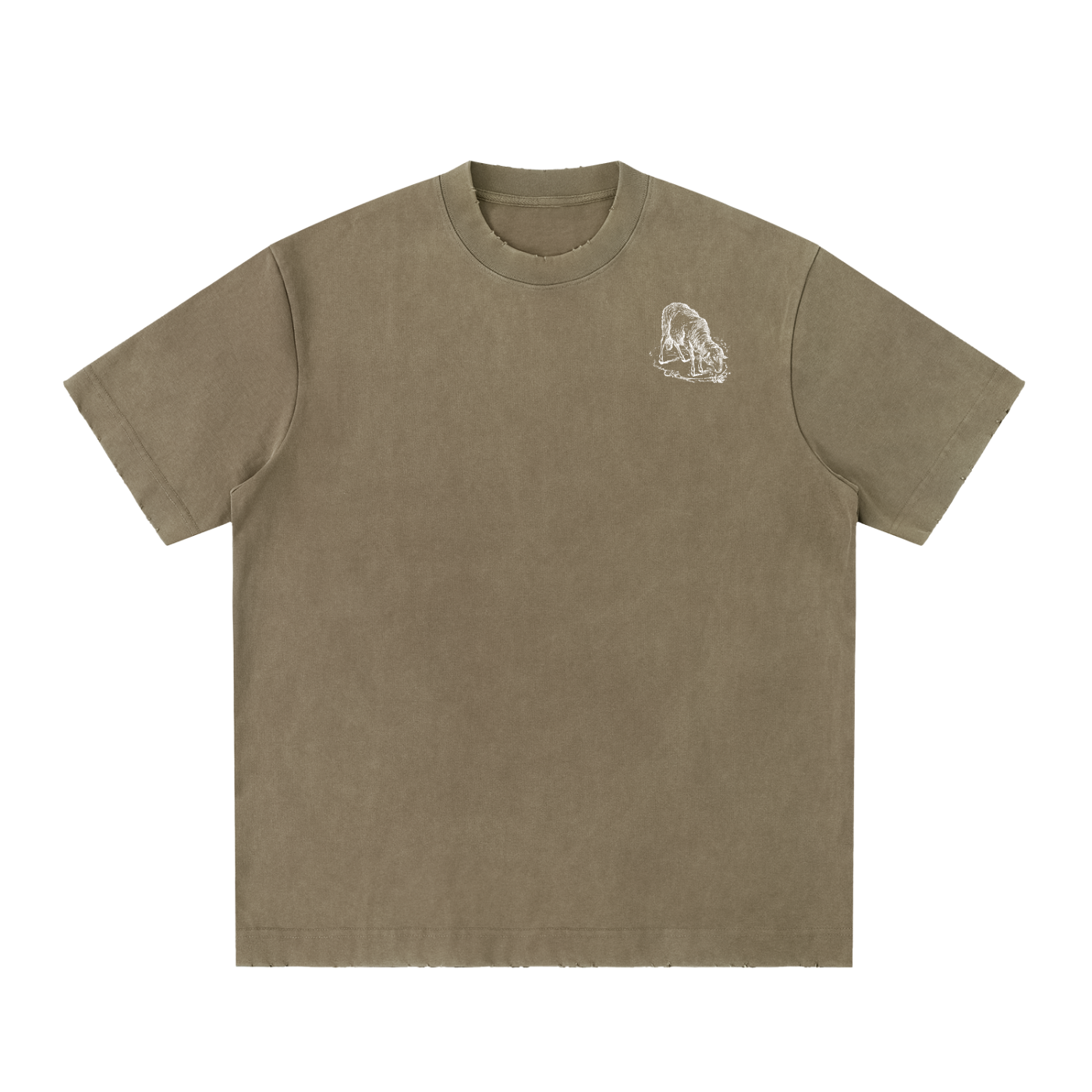 “99” Frayed T-Shirt