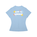 “WORSHIP” Women’s Slim Fit T-Shirt