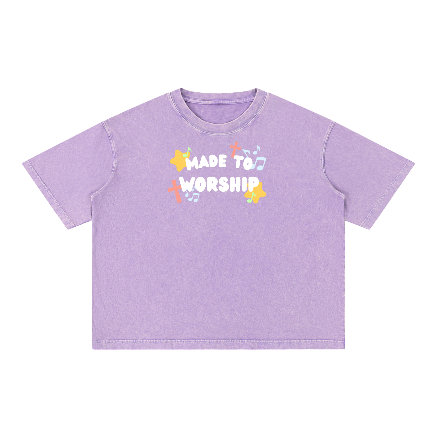 “WORSHIP” Boxy T-Shirt