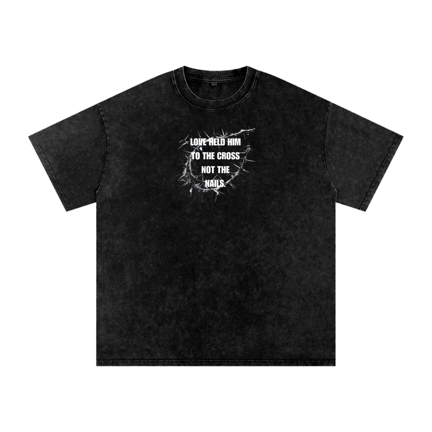 “THORNS” Oversized Cotton T-Shirt