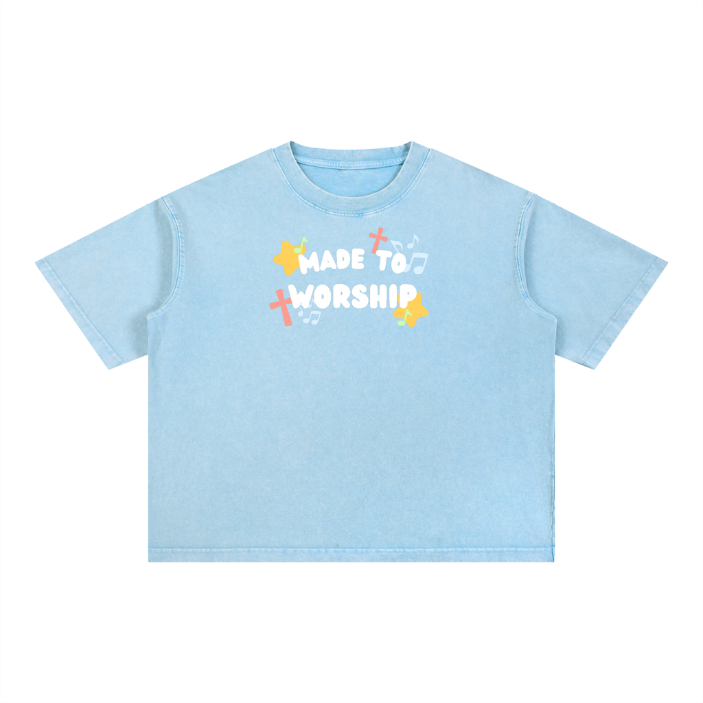 “WORSHIP” Boxy T-Shirt