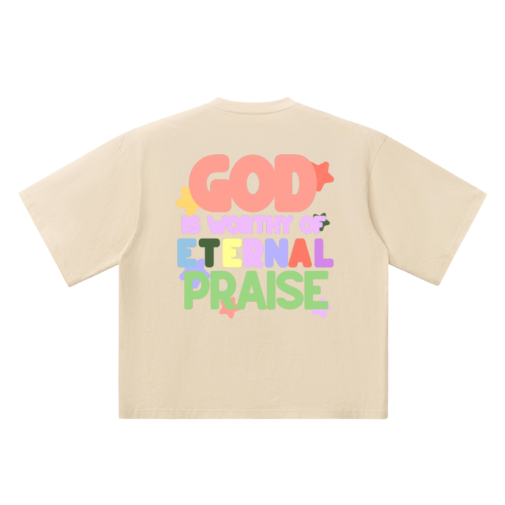 “ETERNAL PRAISE” Drop Shoulder T-Shirt