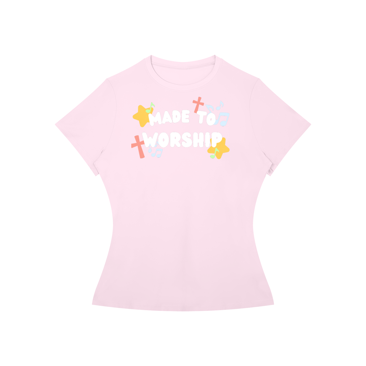 “WORSHIP” Women’s Slim Fit T-Shirt