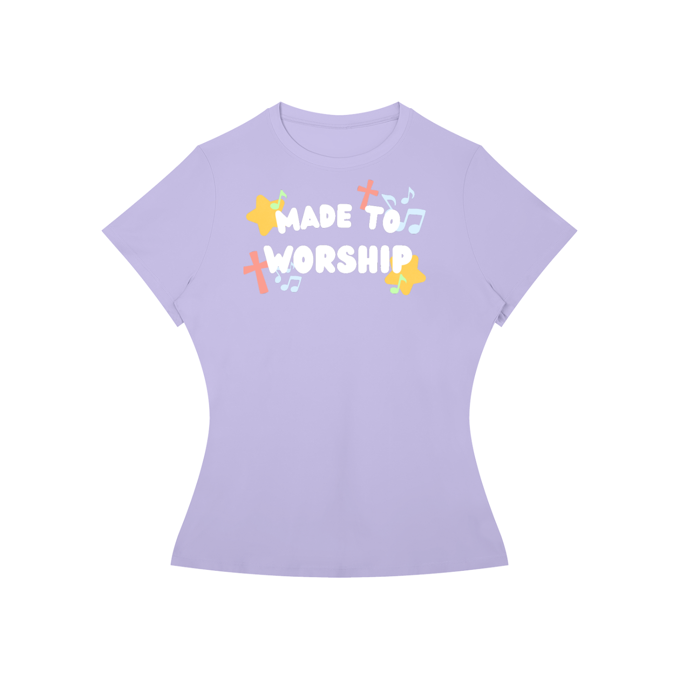 “WORSHIP” Women’s Slim Fit T-Shirt
