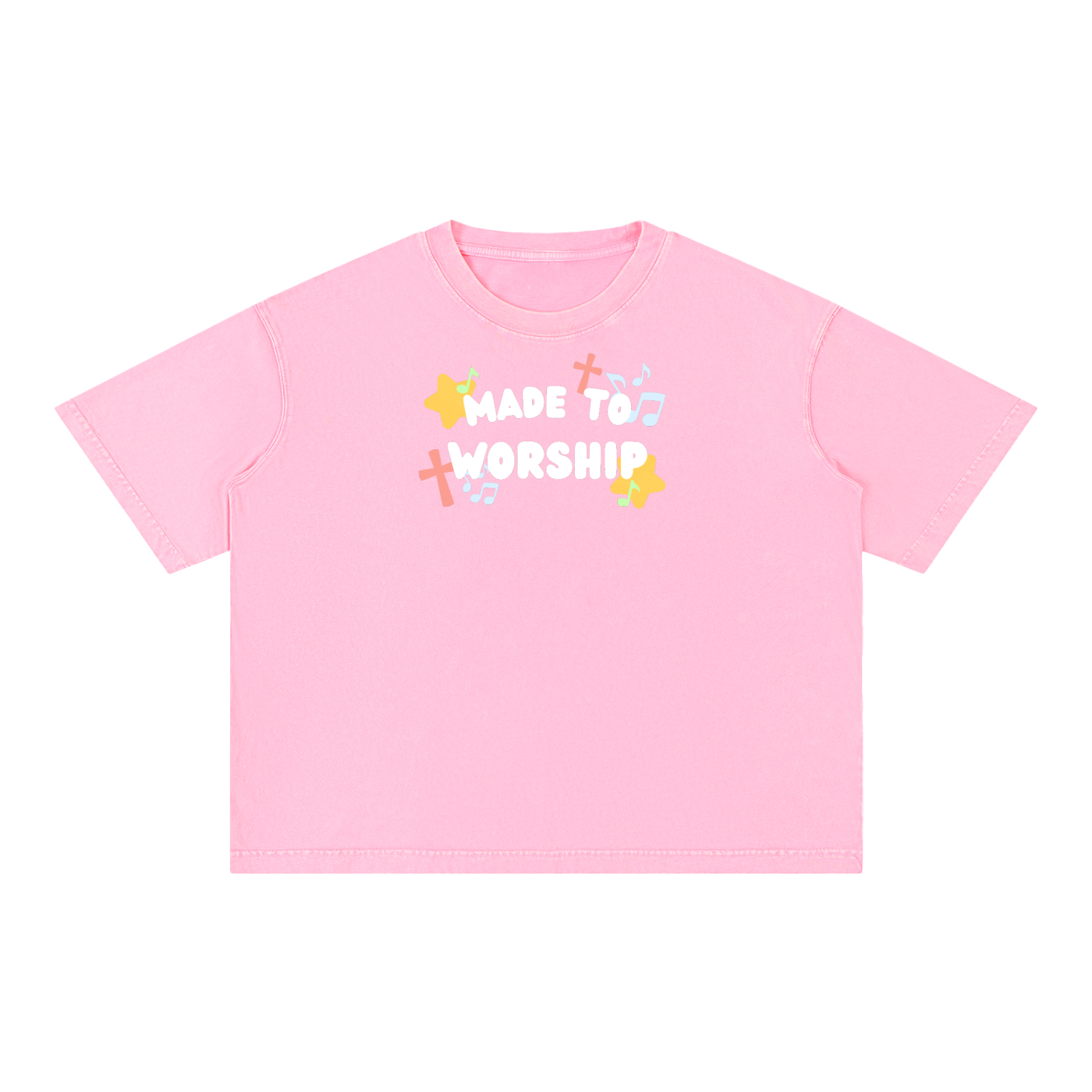 “WORSHIP” Boxy T-Shirt