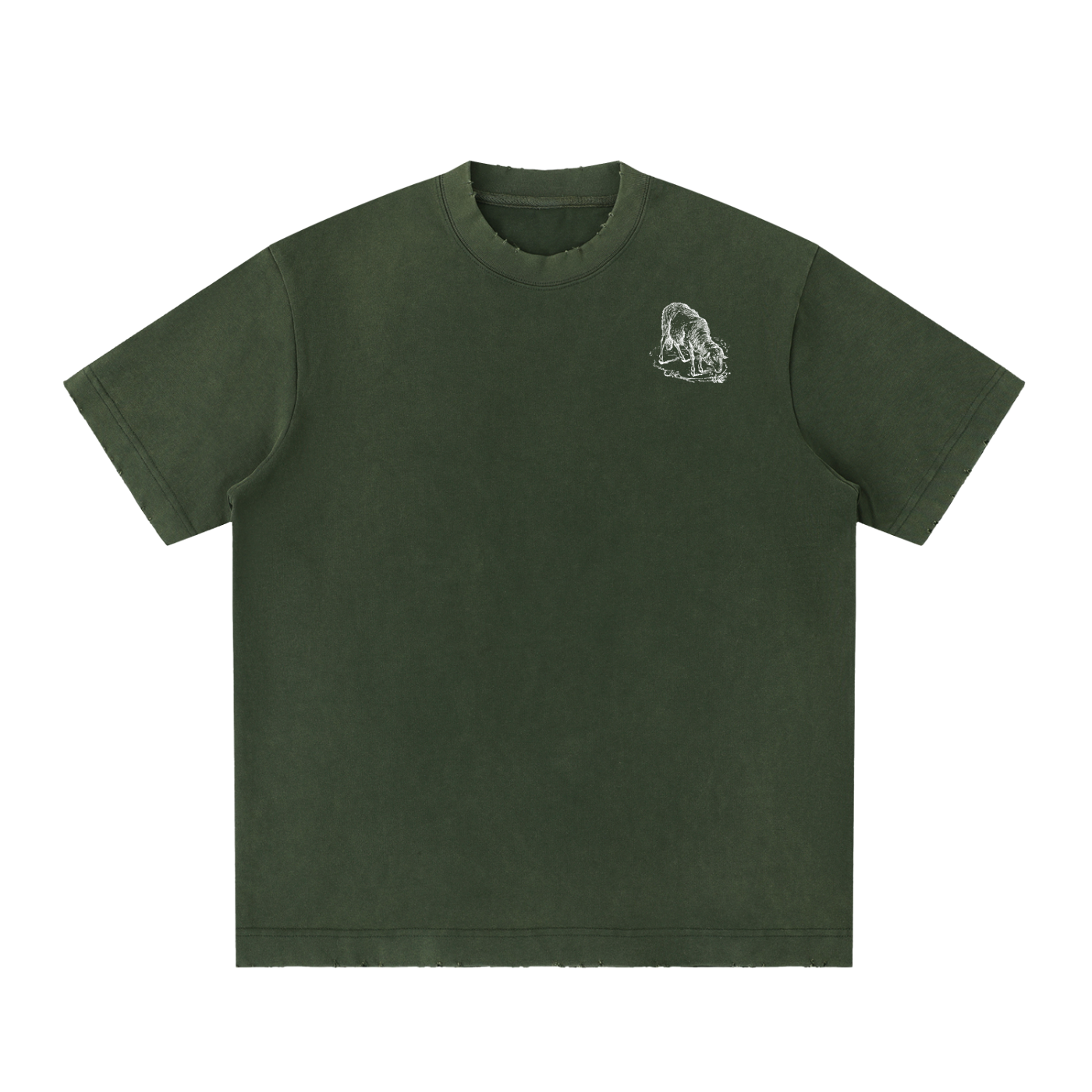 “99” Frayed T-Shirt