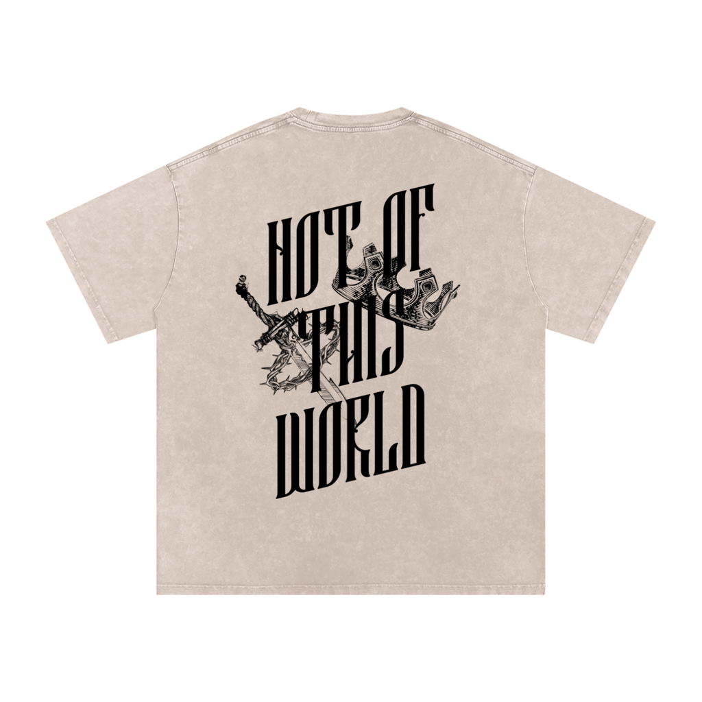“NOT OF THIS WORLD” Oversized T-Shirt