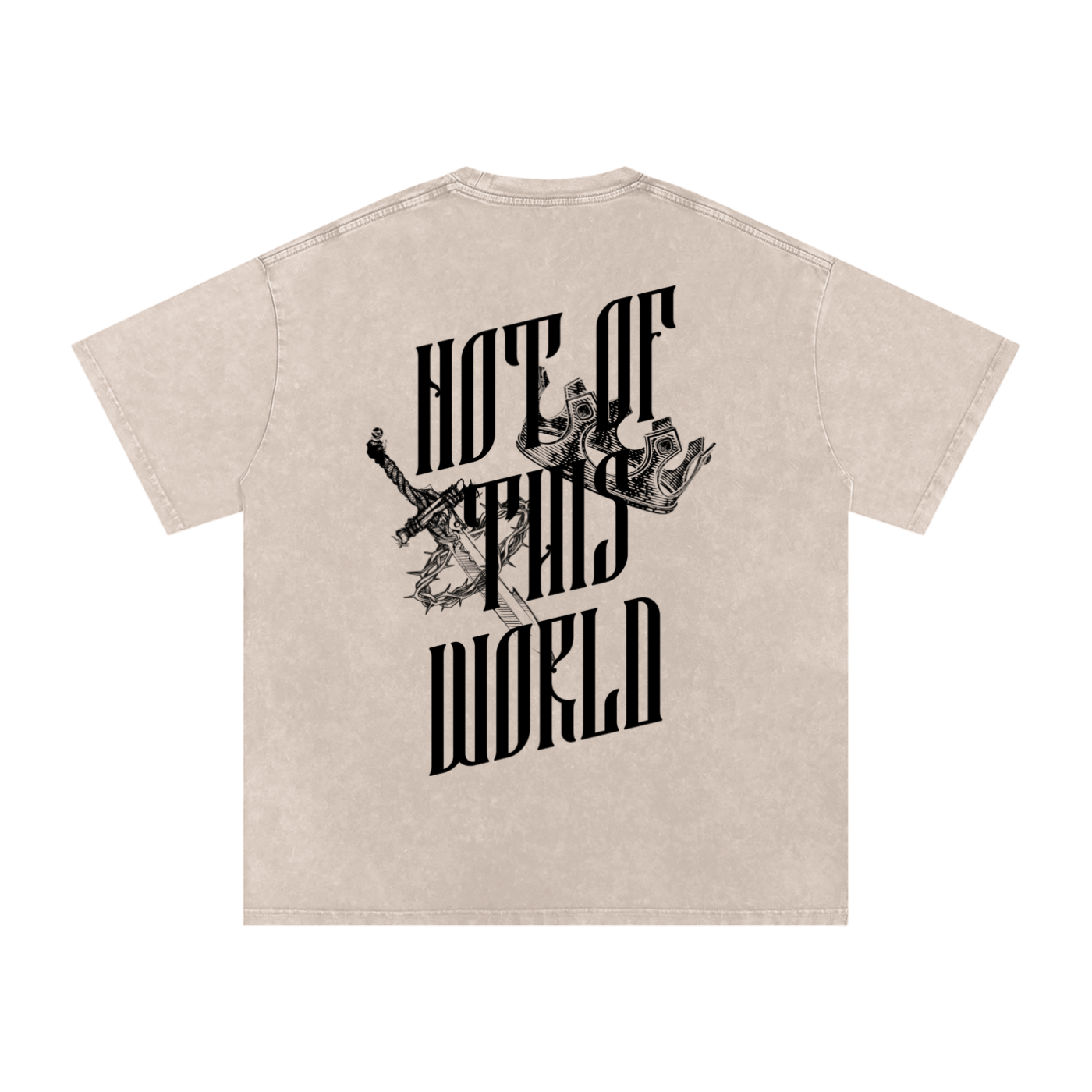 “NOT OF THIS WORLD” Oversized T-Shirt